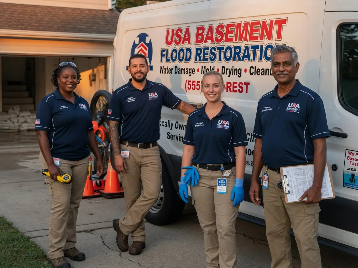 Basement Flood Cleanup company in Van Alstyne, TX